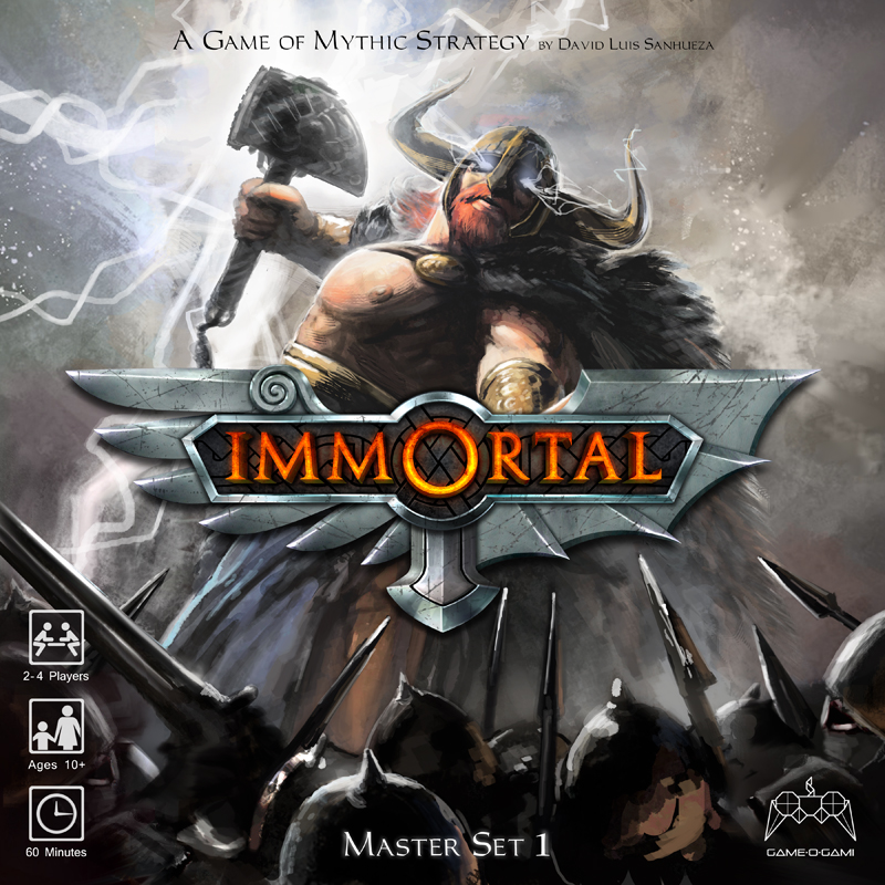 Immortal – a Game of Mythic Strategy – Announced! – GAME-O-GAMI